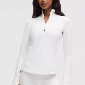 Lululemon Define Jacket in White Size 12 - Rare!